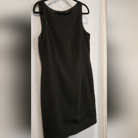 LAUNDRY by Shelli Segal Solid Black dress size 14 - Picture 3 of 9